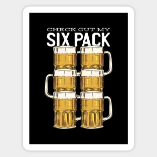 MY SIX PACK BEER Magnet